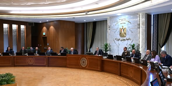 اجتماع مجلس الوزراء اليوم 