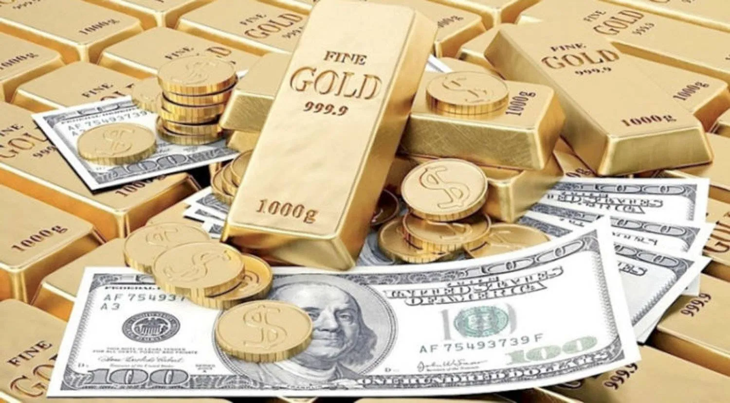 العلاقة بين سعر الدولار والذهب في مصر