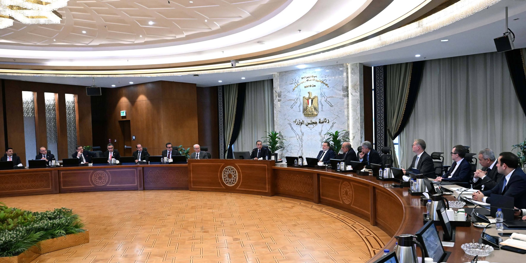 اجتماع اللجنة المركزية لإدارة الأزمات