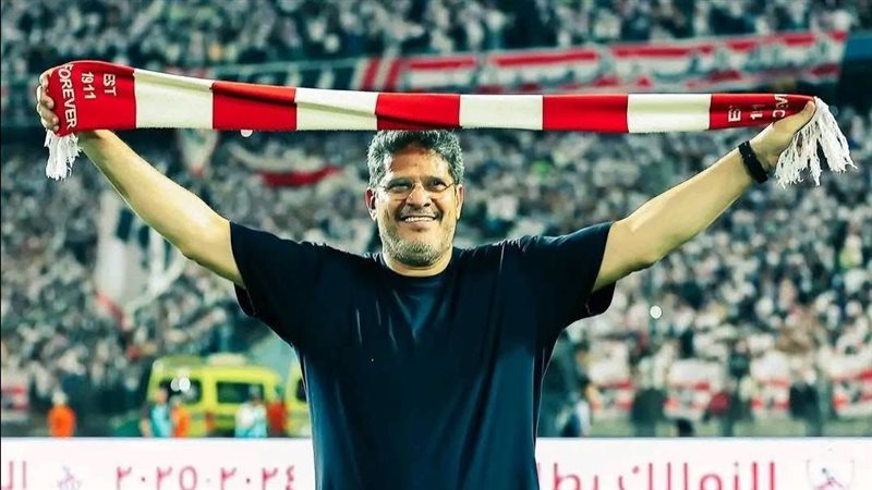 أيمن الرمادي مدرب الزمالك المؤقت