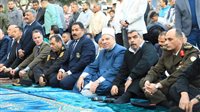 نائب محافظ الجيزة يؤدي صلاة عيد الفطر بساحة مسجد مصطفى محمود بالدقي