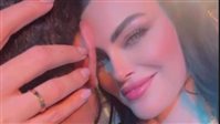 دارين حداد تفاجئ جمهورها بزواج غامض، تخفي وجه العريس 