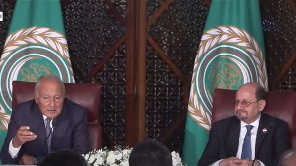 مؤتمر أحمد أبو الغيط ووزير الخارجية اليمني