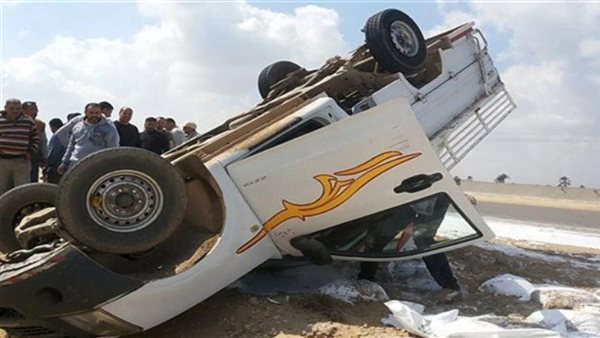 حادث الطريق الدولي بالإسكندرية - أرشيفية