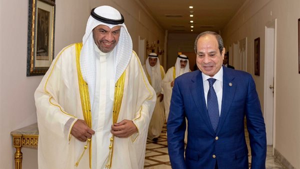 الرئيس السيسي يستفبل وزير خارجية الكويت 