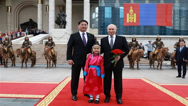 زيارة بوتين لمنغوليا