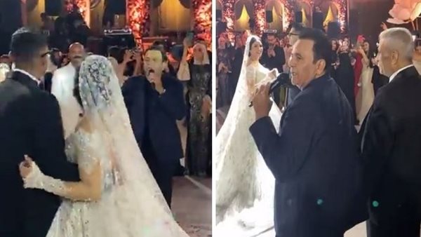 حفل زفاف ابن شقيق محمد فؤاد