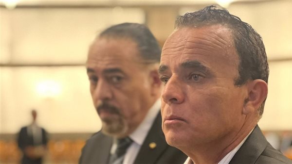 محمد الشقنقيري في عزاء إيهاب جلال