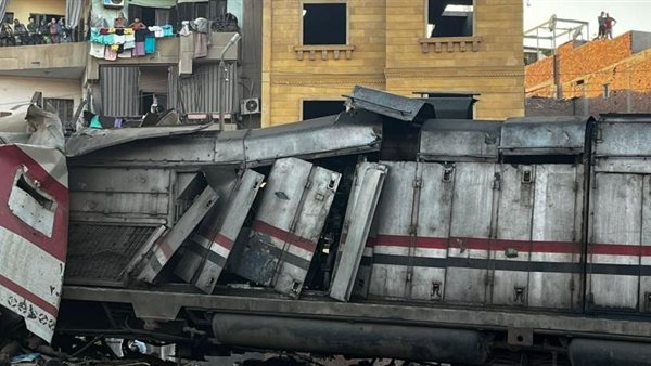 حادث قطار الزقازيق اليوم