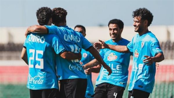 فرحة لاعبي الزمالك