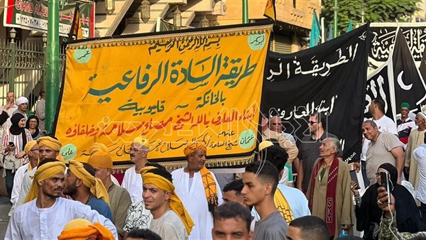 الطرق الصوفية تحتفل بمولد النبي 