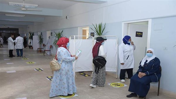 الكشف الطبي بجامعة حلوان