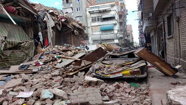 حادث عقار الورديان 