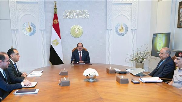 الرئيس السيسي والدكتور مصطفى مدبولي