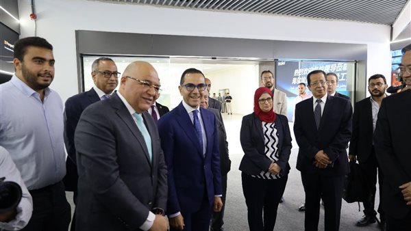 وزير الاستثمار والتجارة الخارجية والمهندس أحمد الجندي 