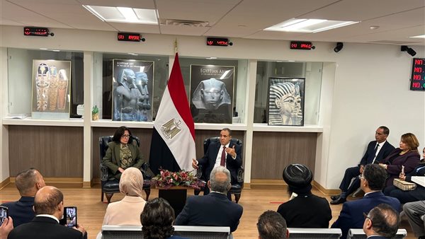 زيارة وزير الخارجية بالقنصلية المصرية بنيويورك