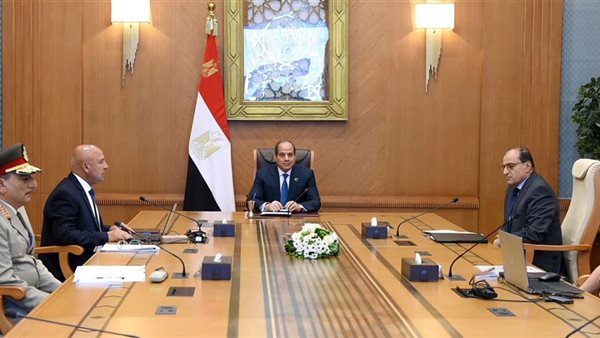 اجتماع الرئيس عبد الفتاح السيسي