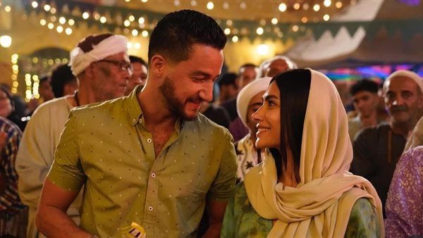 الفنانة هدى المفتي والفنان أحمد مالك