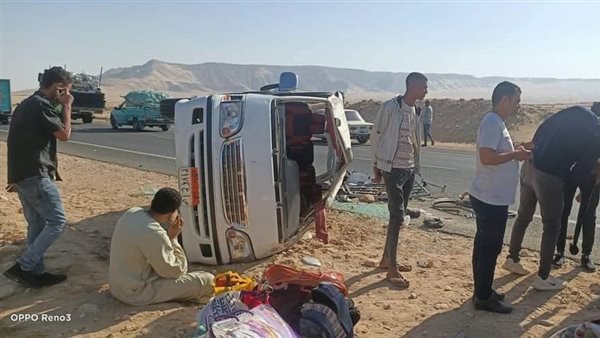 حادث الصحراوي الشرقي بقنا- أرشيفية 