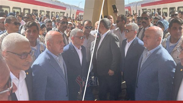 الفريق كامل الوزير من محطة القنطرة شرق