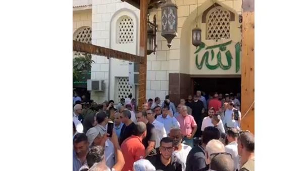 جنازة زوجة حسام موافي