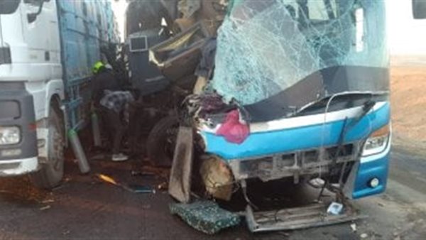 حادث طريق اسكندريه مطروح اليوم 