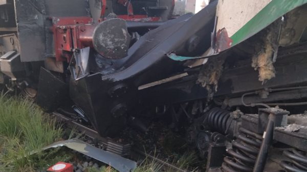حادث قطار المنيا اليوم 