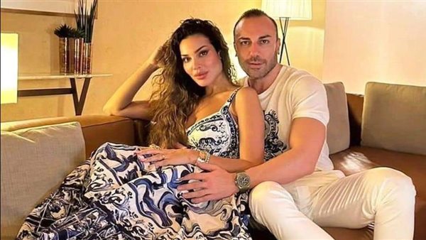 نادين نسيب نجيم وخطيبها