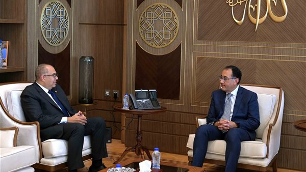 الدكتور مصطفى مدبولي والمدير التنفيذي لصندوق النقد الدولي