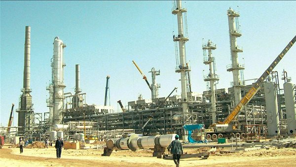 إنتاج مصر الغاز الطبيعي