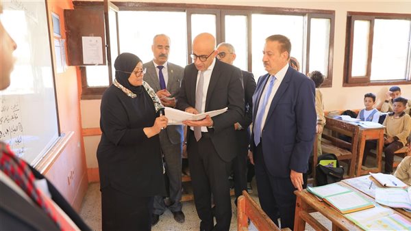 جولة وزير التربية والتعليم بالمنوفية