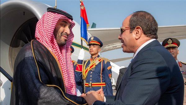 الرئيس السيسي وولي العهد السعودي