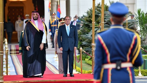الرئيس السيسي وولي العهد السعودي