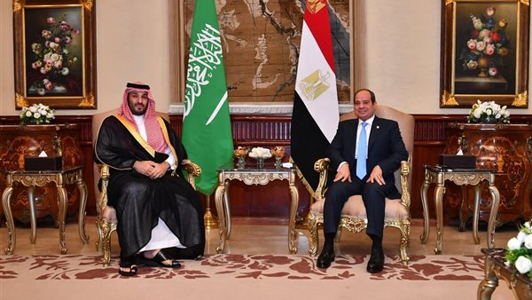 الرئيس السيسي وولي العهد السعودي
