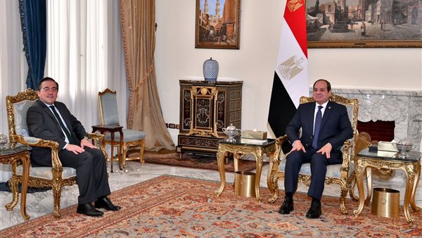 اجتماع السيسي مع وزير خارجية إسبانيا