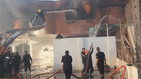 حريق بمصنع بلاستيك بالغربية 