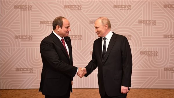 الرئيس السيسي، خلال المباحثات الثنائية مع نظيره الروسي