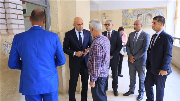 جولة وزير التربية والتعليم بالمطرية