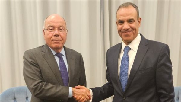 وزير الخارجية مع نظيره البرازيلي