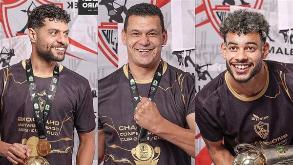 دونجا وعبدالواحد السيد ومصطفي شلبي 