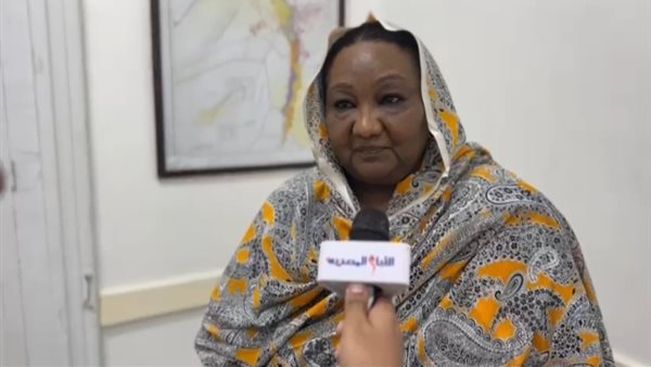 فاطمة مصطفى أحمد رئيسة منظمة زينب لتنمية المرأة السودانية
