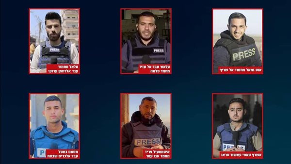 الصحفيين على قائمة الاغتيالات الإسرائيلية