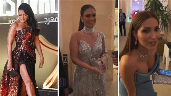 فساتين الفنانات في مهرجان الجونة 2024