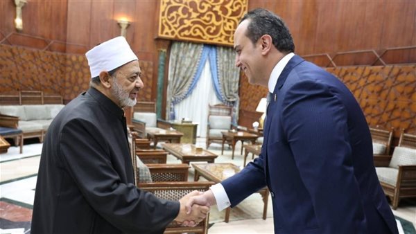 الإمام الطيب ورئيس هيئة الرعاية الصحية 