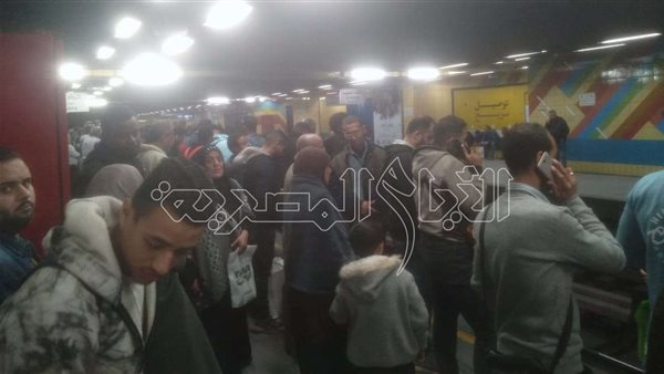 تعطل مترو الأنفاق الخط الثالث اليوم