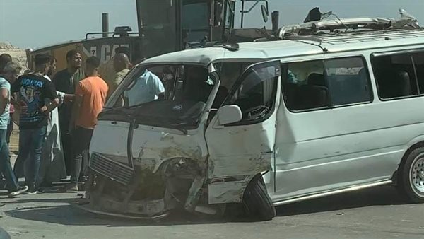 حادث طريق المريوطية اليوم 