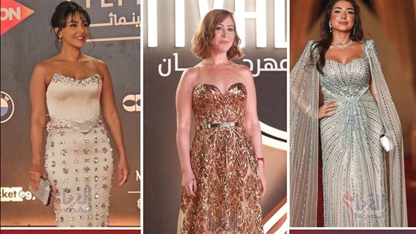 فساتين الفنانات في مهرجان الجونة 2024