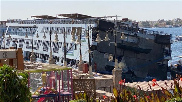 وزارة السياحة تعلق على حادث غرق فندق عائم بالأقصر