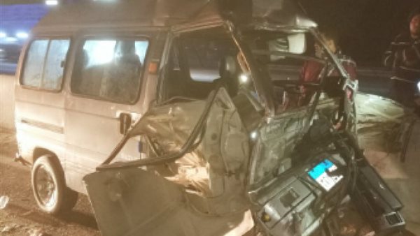 حادث طريق الفيوم الصحراوي اليوم