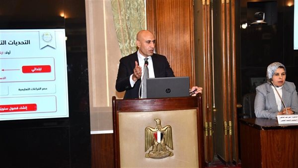 وزير التربية والتعليم بلجنة التعليم بالبرلمان